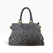 Load image into Gallery viewer, Vintage Louis Vuitton Monogram Denim Neo Cabby Bag
