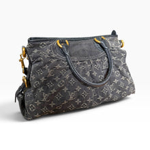 Load image into Gallery viewer, Vintage Louis Vuitton Monogram Denim Neo Cabby Bag