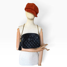Load image into Gallery viewer, Vintage Chanel Black Quilted Lambskin Camera Bag – Circa 1986–1988