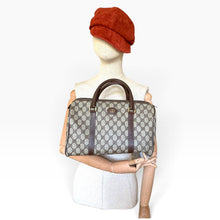 Load image into Gallery viewer, Vintage Gucci GG Monogram Boston Bag