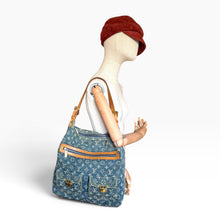 Load image into Gallery viewer, Louis Vuitton Monogram Denim Baggy GM