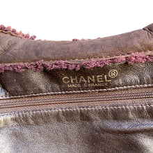 Load image into Gallery viewer, Vintage Chanel Suede Tote with Shearling Trim