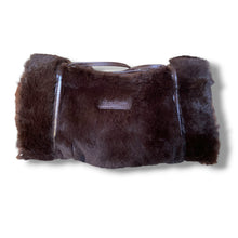Load image into Gallery viewer, Vintage Longchamp Rabbit Fur Shoulder Bag – Made in France