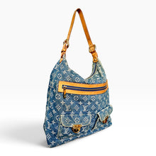Load image into Gallery viewer, Louis Vuitton Monogram Denim Baggy GM