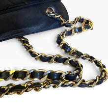 Load image into Gallery viewer, Vintage Chanel Quilted Leather Chain Shoulder Bag – Black