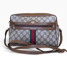 Load image into Gallery viewer, Vintage 1980s Gucci GG Monogram Crossbody Bag