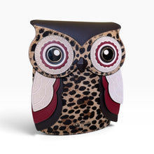 Load image into Gallery viewer, Kate Spade New York Blinx Leopard 3D Owl Crossbody Bag