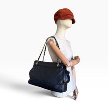 Load image into Gallery viewer, Vintage Chanel Quilted Leather Chain Shoulder Bag – Black