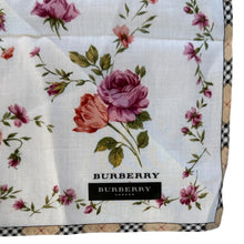 Load image into Gallery viewer, Burberry London Floral Cotton Scarf
