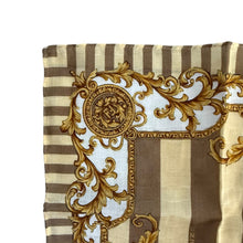 Load image into Gallery viewer, Vintage Fendi Roma 100% Cotton Baroque Scarf – 50 x 50 cm