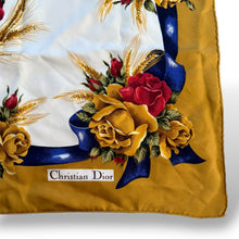 Load image into Gallery viewer, Christian Dior Vintage Silk Scarf – 90 x 90