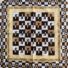 Load image into Gallery viewer, Vintage Fendi Logo Cotton Scarf