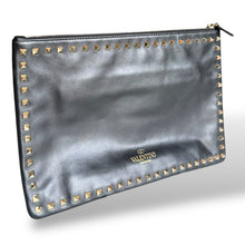 Load image into Gallery viewer, Valentino Garavani Rockstud Leather Clutch