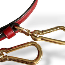 Load image into Gallery viewer, Coach Nikita Gathered Leather Satchel in Red, Late 2000s