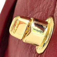 Load image into Gallery viewer, Coach Nikita Gathered Leather Satchel in Red, Late 2000s