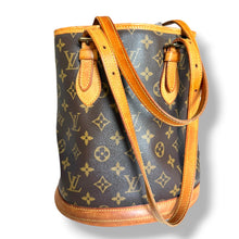 Load image into Gallery viewer, Louis Vuitton Monogram Petit Bucket PM with Original Pochette