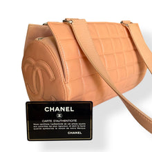 Load image into Gallery viewer, Y2K Chanel Chocolate Bar Barrel Bag – Quilted Leather
