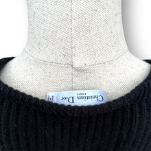 Load image into Gallery viewer, Christian Dior Cashmere Embellished Cropped Knit