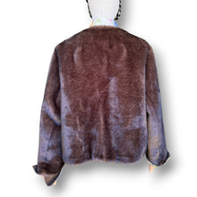 Load image into Gallery viewer, Dead Stock Mink & Cashmere Jacket with Mandarin Trim