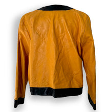Load image into Gallery viewer, Unusual Vintage Tangerine Leather Set