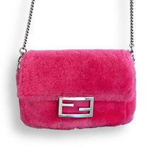 Load image into Gallery viewer, Ltd Edition Hot Pink Fendi Fur Baguette