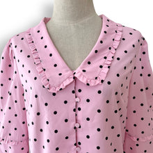 Load image into Gallery viewer, Coco and Salt Pink Polka Dot Blouse