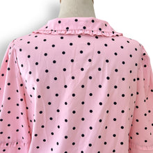 Load image into Gallery viewer, Coco and Salt Pink Polka Dot Blouse