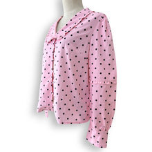 Load image into Gallery viewer, Coco and Salt Pink Polka Dot Blouse