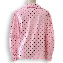 Load image into Gallery viewer, Coco and Salt Pink Polka Dot Blouse