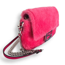 Load image into Gallery viewer, Ltd Edition Hot Pink Fendi Fur Baguette