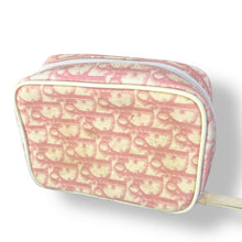 Load image into Gallery viewer, Vintage Dior Pink Trotter Pouch/Wristlet