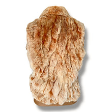 Load image into Gallery viewer, Vintage Rabbit Fur & Leather Zip Vest