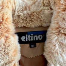 Load image into Gallery viewer, Vintage Rabbit Fur & Leather Zip Vest