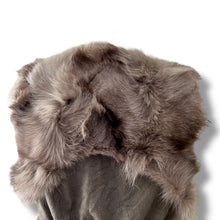 Load image into Gallery viewer, Vintage Rabbit Fur Gilet with Knit Back