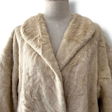 Load image into Gallery viewer, Vintage Italian Faux Fur Coat