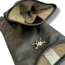 Load image into Gallery viewer, Vivienne Westwood Leather Skull Gloves – Size L