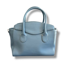 Load image into Gallery viewer, Madame Hiroko Powder Blue Leather Tote