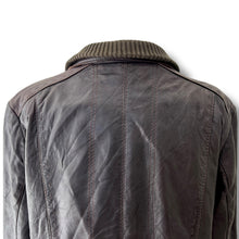 Load image into Gallery viewer, Vintage Brown Leather Utility Jacket