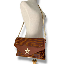 Load image into Gallery viewer, Just Cavalli Tiger-Print Suede Shoulder Bag, c. 2010s
