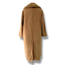 Load image into Gallery viewer, Max Mara Camel Wool Coat with Nutria Fur Collar