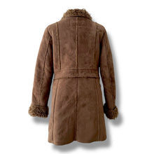 Load image into Gallery viewer, Real Suede Fur-Trimmed Coat – One After Another by Nice Claup (Japan)