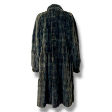 Load image into Gallery viewer, Vintage Shaved Mink Swing Coat by Yuki Belle