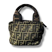 Load image into Gallery viewer, Fendi Mini Zucca Tote, Early 2000s Vintage