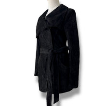 Load image into Gallery viewer, ONLY Black Suede Convertible Jacket
