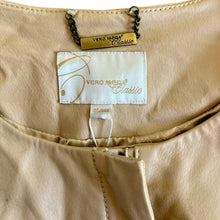 Load image into Gallery viewer, Vero Moda Classic Belted Leather Jacket – Neutral Beige