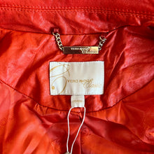 Load image into Gallery viewer, New with Tags Vero Moda Red & Black Moto Jacket