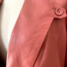 Load image into Gallery viewer, Vero Moda Super Soft Leather Blazer – Burnt Rose