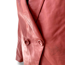 Load image into Gallery viewer, Vero Moda Super Soft Leather Blazer – Burnt Rose