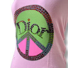 Load image into Gallery viewer, Christian Dior “Dior Not War” Tank Top – New with Tags