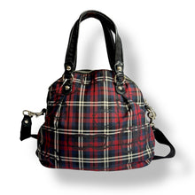 Load image into Gallery viewer, Coach 2011 Poppy Tartan Plaid Satchel Bag